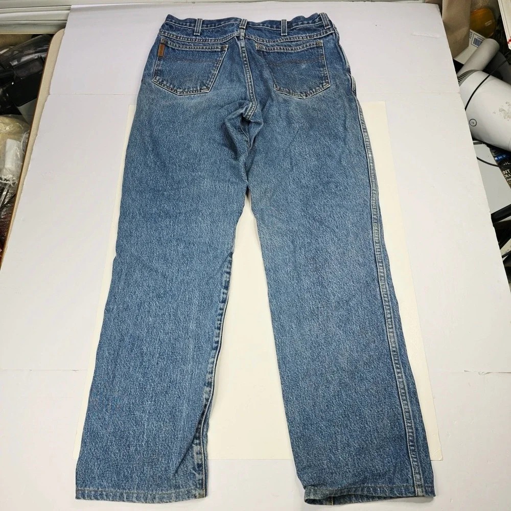 Cinch Mens Blue Denim Jeans Size 32x36 Western Cowboy Riding Ranch‎ Workwear